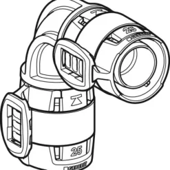 FlowFit -kulmaliitin