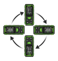 Laseretäisyysmittalaite