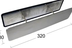 Peitelevy postiluukkuun