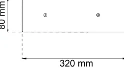 Peitelevy postiluukkuun