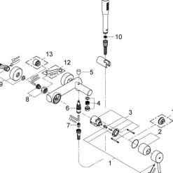 Suihku- ja kylpyammehana