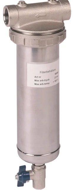 Suodatinpatruunan säiliö