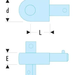 Suorakulmainen kiinnitys
